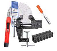 Golf Club Grip Clamp Set, Home All-In-One Golf Grip Replacement Kit, Quick Repair Solution Kit