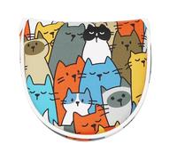 Golf Club Head Cover - Club Head Cover Cartoon Cat Driver Head Cover for Golf Club | Fun Golf Club Covers, Waterproof and Functional, Suitable for Driver and Fairway Woods