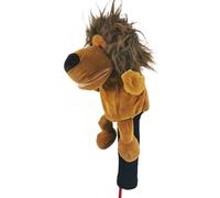 Golf Club Head Cover Cute Animal-Shaped Golf Head Covers Plush Driver Headcover Protective Decorative 16x9 Inch Club Covers, Gifts, Lions Driver Headcover