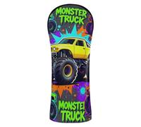 Golf Club Head Cover monsters Trucks Big Power Comic Style Seamless