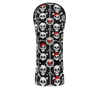 Golf Club Head Cover Pirate Skull & Anchors Seamless Pattern