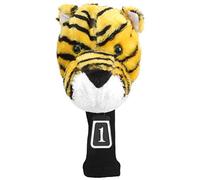 Golf Club Head Covers Animal Cartoon Protective Soft Fabric Driver Iron Wood Cover For Golf Players Colorful Durable Lightweight Accessories Set