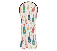 Golf Club Head Covers for Wood Celebration Champagne Wine Bottle Party