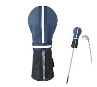 Golf Club Head Covers - Frosted Fabric Various Sizes | Elastic Fit with Soft Plush Lining to Protect Golf Clubs & Gift for Golfers, Plush Lined Golf Club Covers