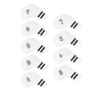 Golf Club Head Covers | with Number Waterproof Protector, Golf Club Protective Covers,for Hybrid Woods Fairway Mallet Practice Course Driving Range Putting Green Daily Travel