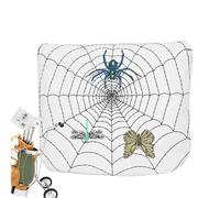 Golf Club Head Protective Cases - Polyurethane Magnetic 3D Spider Web Embroidery | Golf Driver Case - for Men Women Youth Teens Golfers Woman Man Daughter Family