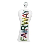 Golf Club Headcover for Wooden Golf, PU Leather Cover with Lining, Long Neck Cap for Outdoor Use, Gift Idea, Trainin, White for Fairway