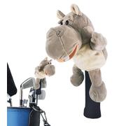 Golf Club Headcover - Plush Animal Driver Sleeve, Novelty Woods Protection Guard with Soft Fleece Interior, Cute Character Sports Shield, Ideal for On Course Tournament Play