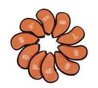 Golf Club Headcovers, 10 Matching Number Tags to Protect Clubs - Durable and Stylish Golf Accessories for Drivers, Wood and Hybrids