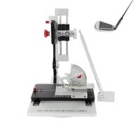 Golf Club Measuring Tool with Built-in Spirit Level, Graduated Ruler, and Loft Lie Protractor for Club Maintenance, Workshops, and Tournaments