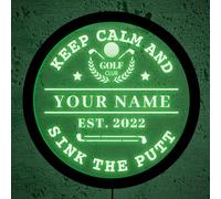 Golf Club Neon Sign, Golf Neon Sign, Golf LED Sign, Custom Golf Sign, Golf Light Sign, Personalized Golf Gifts for Men, Golfer Name