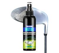 Golf Club Polishing Kit, 100ml Long-Lasting Cleaning Spray, Golf Iron Cleaner Metal Polish Spray, for Maintenance Care Restoration Upkeep Daily Travel Outdoor Course