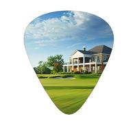 Golf Club Professional Guitar Picks Set 12 PCS ABS Material Thin Medium Heavy with Storage Box for Guitar Ukulele