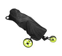 Golf Club Shield - Cart Bag 51in Hood, Pinstripe Safety Layer | Storm Proof Shell, Performance Course Accessory, Premium Lightweight Nylon Protector, Secure Fastener Handled Equipment Wrap Protection