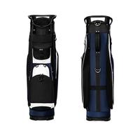 Golf Club Travel Bag golf club carry bags|Premium Full Length,Black blue white splicing colors,Fit Up to 14-16 Clubs,for Ultimate Convenience