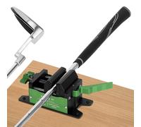 Golf Club Vise Clamp, Golf Club Clamp Regripping Kit with Accessories, Aluminum-Alloy & CNC-tech Made, Golf Shaft Vice Clamp & Home Vise Clamp Golf Grip Removal Tool, Quick-Easy Release and Close