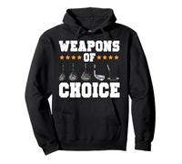 Golf Clubs Vintage Weapons Of Choice Pullover Hoodie