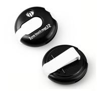 Golf Counter, 1 Pack for score Keeping Device with Reset, Lightweight Handheld Tally for Tracking Up to 12 Shots, Portable Clip-On Accessory for Golfers on Course(Black)
