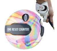 Golf Counter Clicker - Mini Multi-Colored Touch Reset 1.2 Inch | Golf Swing Counter,for Men Women Putting Green Driving Range Backyard Practice Competition