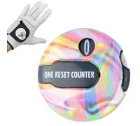 Golf Counter - Putting Green Mat | Putting Game Set | Mini Golf Shot Clicker Counter | Digit Hand Held Mechanical Clicker | Golf Counter Up To 12 Shots With Touch Reset For Scoring