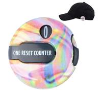 Golf Counter | Putting Practice Clamp | Golf Counter Up to 12 Shots with Touch Reset for Score Keeper Green Driving Practice in the Garden