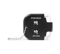 Golf Counting Clicker - Portable 2 Digit Score Counter 5.5x5cm 17.5g Lightweight Design | Manual Scorekeeper Tool for Putting Training Outdoor Competition Match Statistics Recording Device