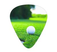 Golf Course,12 Pcs Guitar Pick,3 Different Thickness Plectrums for Acoustic Guitar Bass Ukulele (0.46mm 0.96mm 0.71mm)