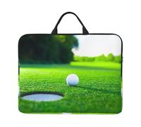 Golf Course, 14 Inch Laptop Sleeve, Notebook Bag Laptop Case Sleeve Briefcase with Handle