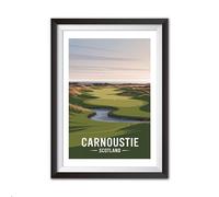 Golf Course A4 Wall Art Print - Famous Courses Collection (Carnoustie, A4 NO FRAME)