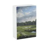 Golf Course Cigarette Case Portable Novelty Cigarette Packing Box Crush Proof Waterproof Cigarette Box Novelty Gifts for Friend