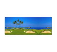 Golf Course Computer Desk Pad, Non-Slip Surface Mat for Enhanced Gaming Performance and Office Productivity