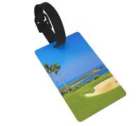 Golf Course Luggage Tag Durable ID Tag for Suitcase & Travel Bag, Travel Essential