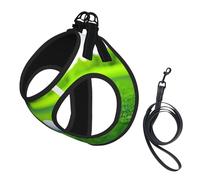 Golf Course,Pet Harness,Adjustable Reflective Dog Harness,Pet Leash Vest,M
