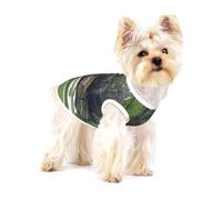 Golf Course Print Adorable Cotton Small Dog Clothes Pet Shirt, Soft Breathable Sleeveless Tank Top For Puppy, Cats And Chihuahua