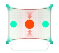 Golf Course Safety Net for Balcony and Cats, Green Polyethylene Mesh