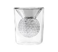 Golf Course Shot Glasses, Golf Shot Glasses, Shot Fur Shot Glasses, Transparent Shot and E -Heat Cups, Men - Resistant for Men, Golf Shot Insulation to Increase the Temperature