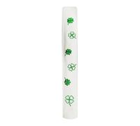 Golf Cover - Alignment Stick Case, PU Leather Wrap | Stylish Clover Pattern Cover for Clubs, Golf Gear Organizer, Shaft Protection Sleeve