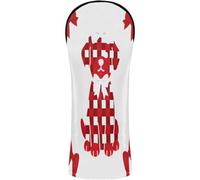 Golf Cover Set Waterproof Headcover with Number Tag for Driver/Fairway Wood/Hybrid Scottish Terrier Plaid Scotty Dog Bows