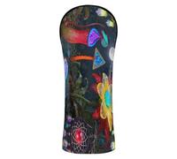 Golf Cover Waterproof Headcover with Number Tags Designed to Fit All Woods and Drivers Fantasy Garden Forests Night Scene