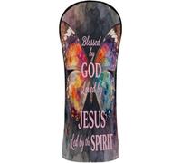 Golf Covers Headcovers with Number Tags for Driver, Woods and Hybrid Blessed by God Loved by Butterfly
