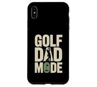 Golf Dad Mode Funny Fathers Day Golfing Humor Case for iPhone XS Max