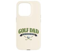 "Golf Dad The Myth & Legend" Funny Man Cave Golfers Case for iPhone 15 Pro