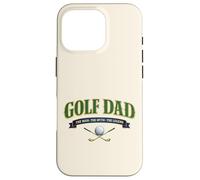 "Golf Dad The Myth & Legend" Funny Man Cave Golfers Case for iPhone 16 Pro