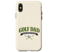 "Golf Dad The Myth & Legend" Funny Man Cave Golfers Case for iPhone X/XS