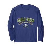 Golf Dad The Myth & Legend Funny Man Cave Golfers Long Sleeve T-Shirt