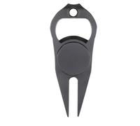 Golf Divot Repair Tool - Magnetic Ball Mark - Marker Pitch | Zinc Alloy Foldable Mini Pitch Repair Tool | 87.3cm Detachable Marker for Easy Marking of Ball Position, for Professional Golfer