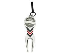 Golf Divot Tool - Magnetic Zinc Alloy, Durable Divot Repair Tool with Ball Marker, Handy Golf Course Accessory Detail, Multi-Purpose Practice and Maintenance Gear, Perfect for Men Golfers Collectors