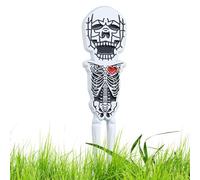 Golf Divot Tool, Skull Shape Golf Ball Divot Repair Tool, Green Lawn Portable Fork Zinc Alloy Accessories Golfing Supplies for Men Women Turf Collector Court