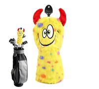 Golf Driver Covers - Protective Plush Soft Headcover for Clubs | Premium Fabric with Padded Interior, Golf Wood Club Headcovers for Sports Course Driving Practice Training Home Car