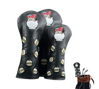 Golf Driver Covers - PU Club Headcover, Long Neck Protector | Durable Hybrid Wood Shield, Stylish Golf Club Wrap, Soft Padded Head Cover, Protective Golfs Accessories for Fairway Woods Driver Hybrids